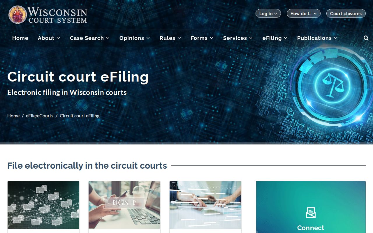 Fond du Lac County court records and Wisconsin Circuit Court eFiling overview